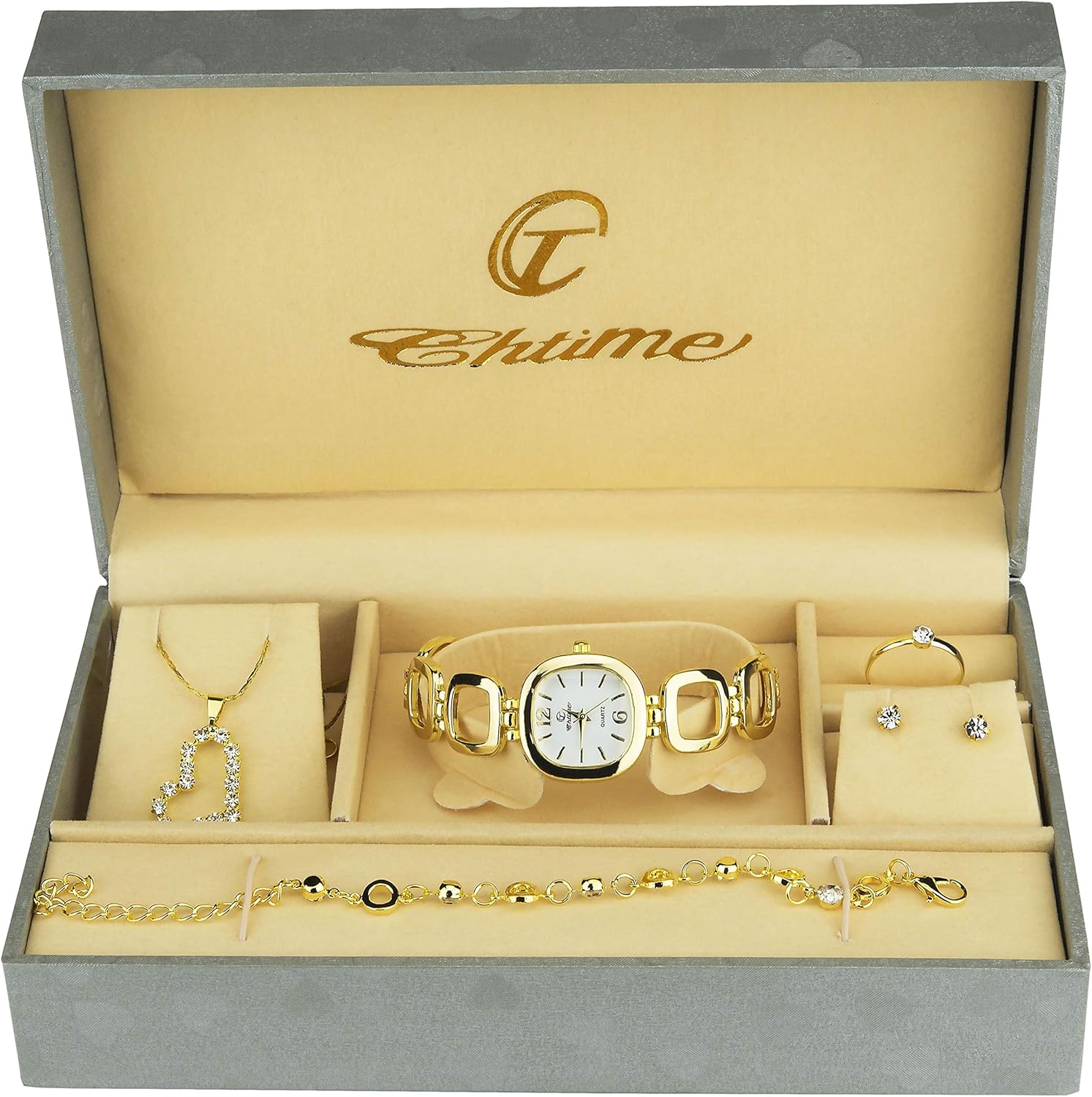 Premium Girls’ Jewellery Set Gift Box — Elegant Packaged Gift