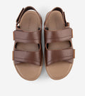 Men’s PU Leather Formal Sandals — Elegant Multi-Colour