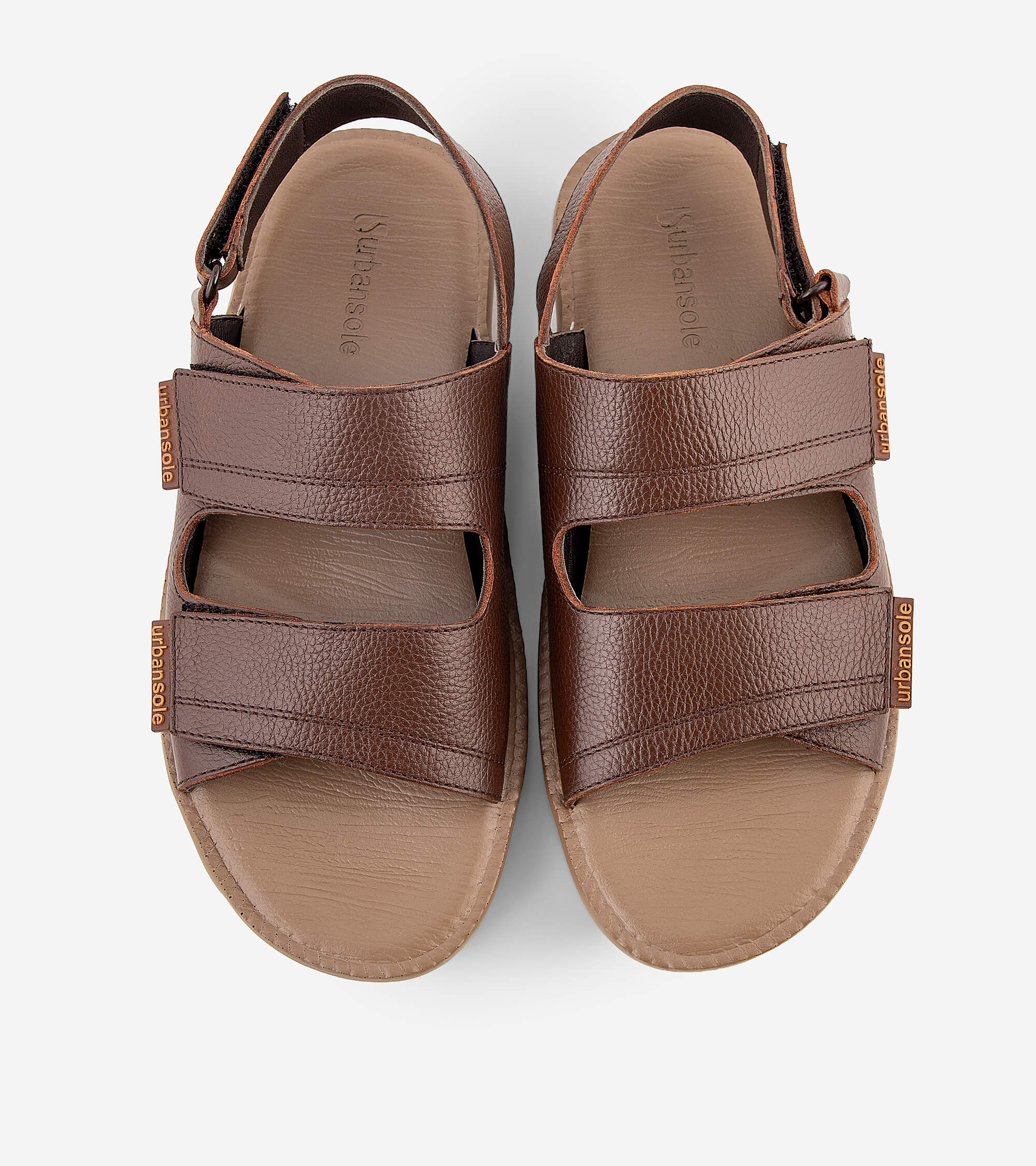 Men’s PU Leather Formal Sandals — Elegant Multi-Colour